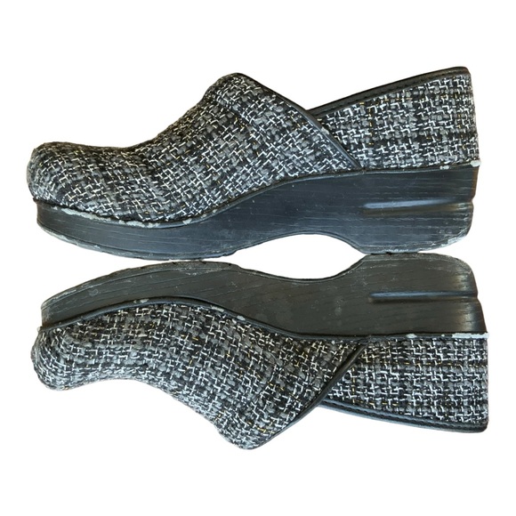 Dansko Vegan Tweed Pro Clogs Size 39 - Picture 9 of 11